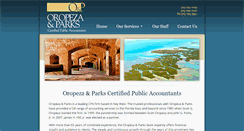 Desktop Screenshot of oropeza-parks.com